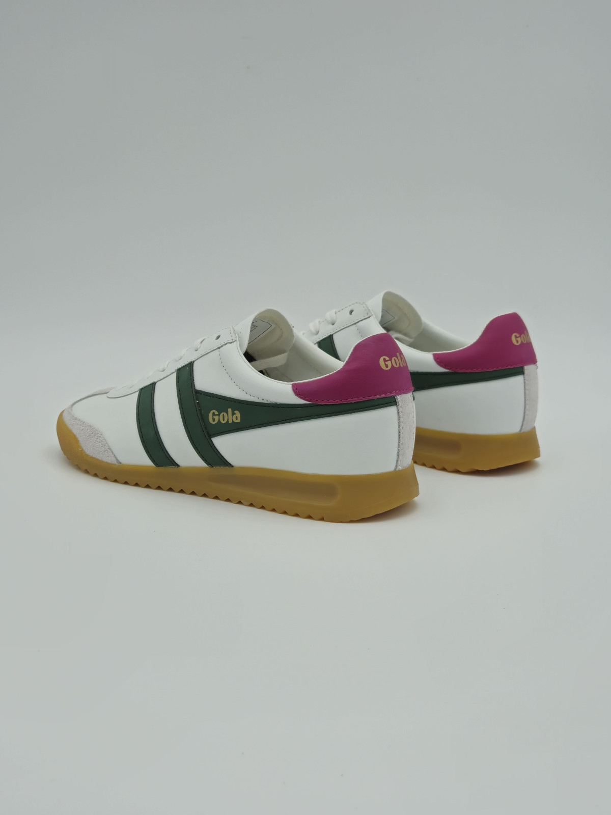 torpedo cuir white/evergreen/fuchsia