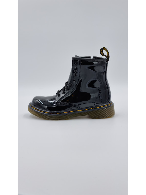 1460 j cuir vernis noir