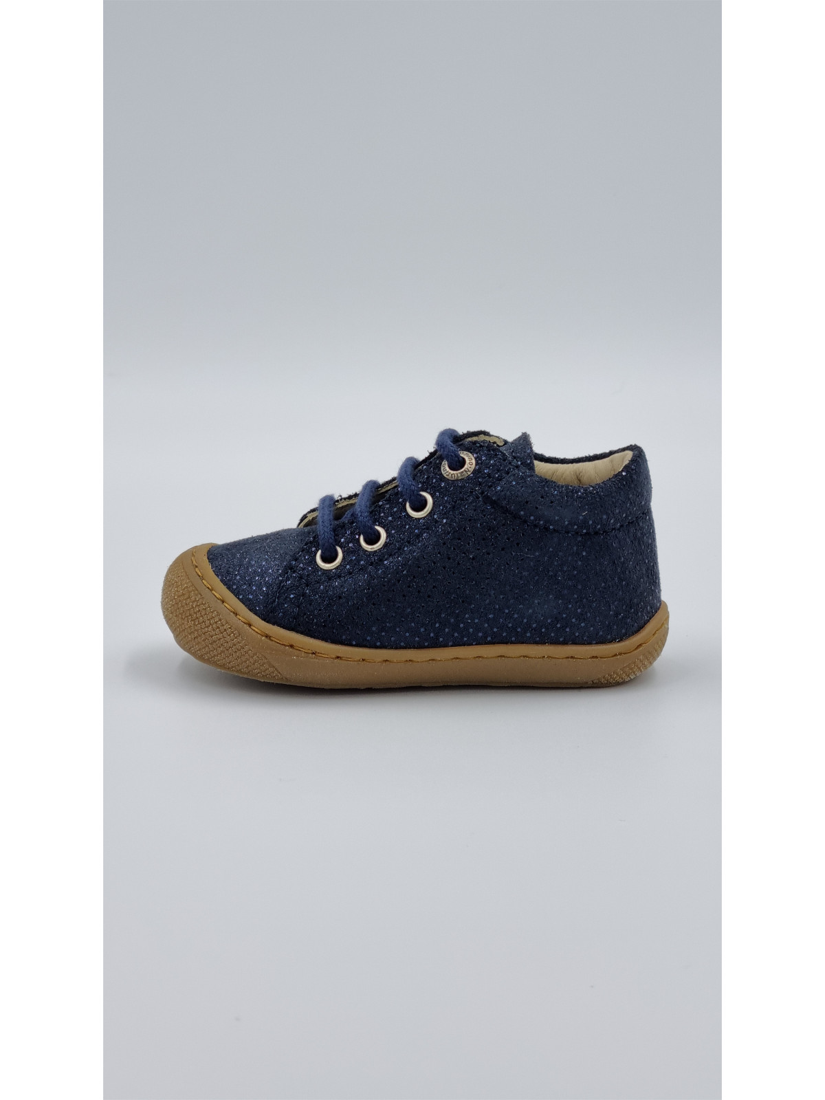 cocoon suede met.dots bleu