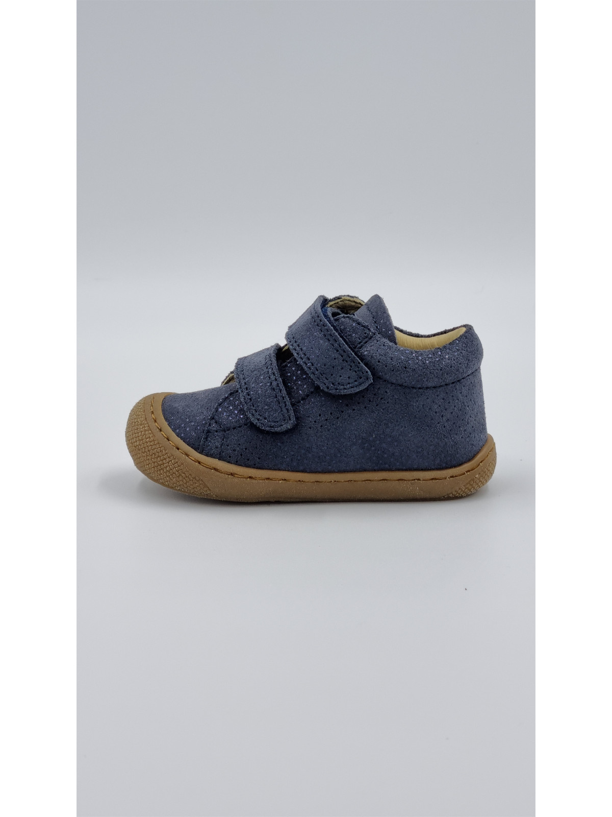cocoon vl suede met.dots bleu