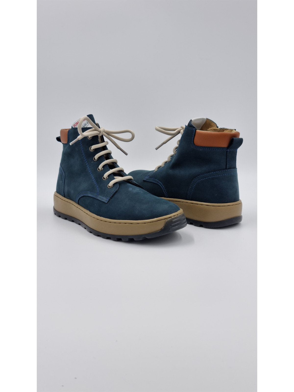 flow boots nubuck bleu
