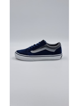 old skool. nubuck/textile marine