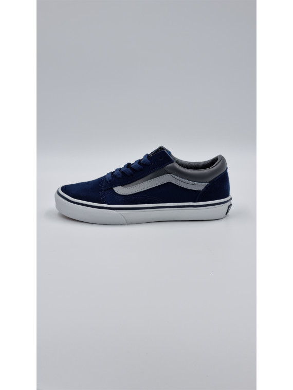 old skool. nubuck/textile marine