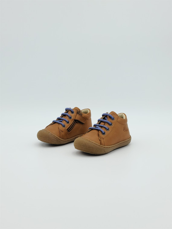 cocoon zip nappa spazzsole honey marron