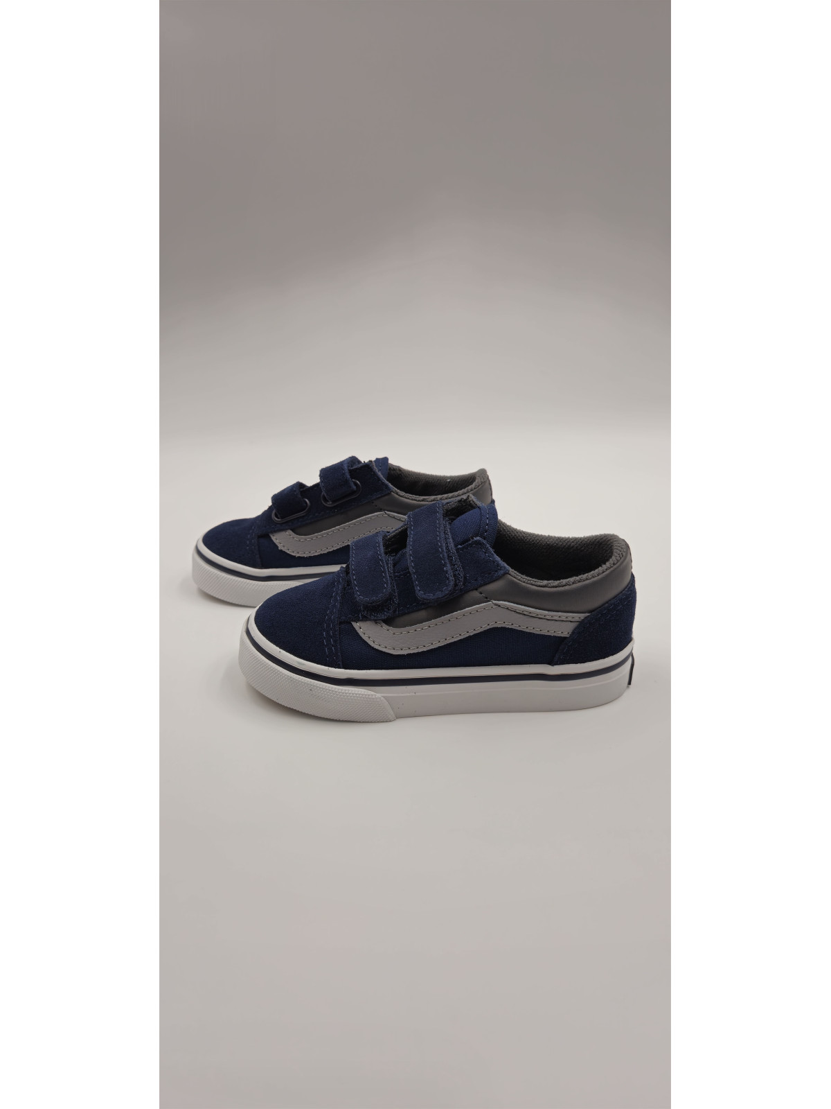 old skool v. textile bleu