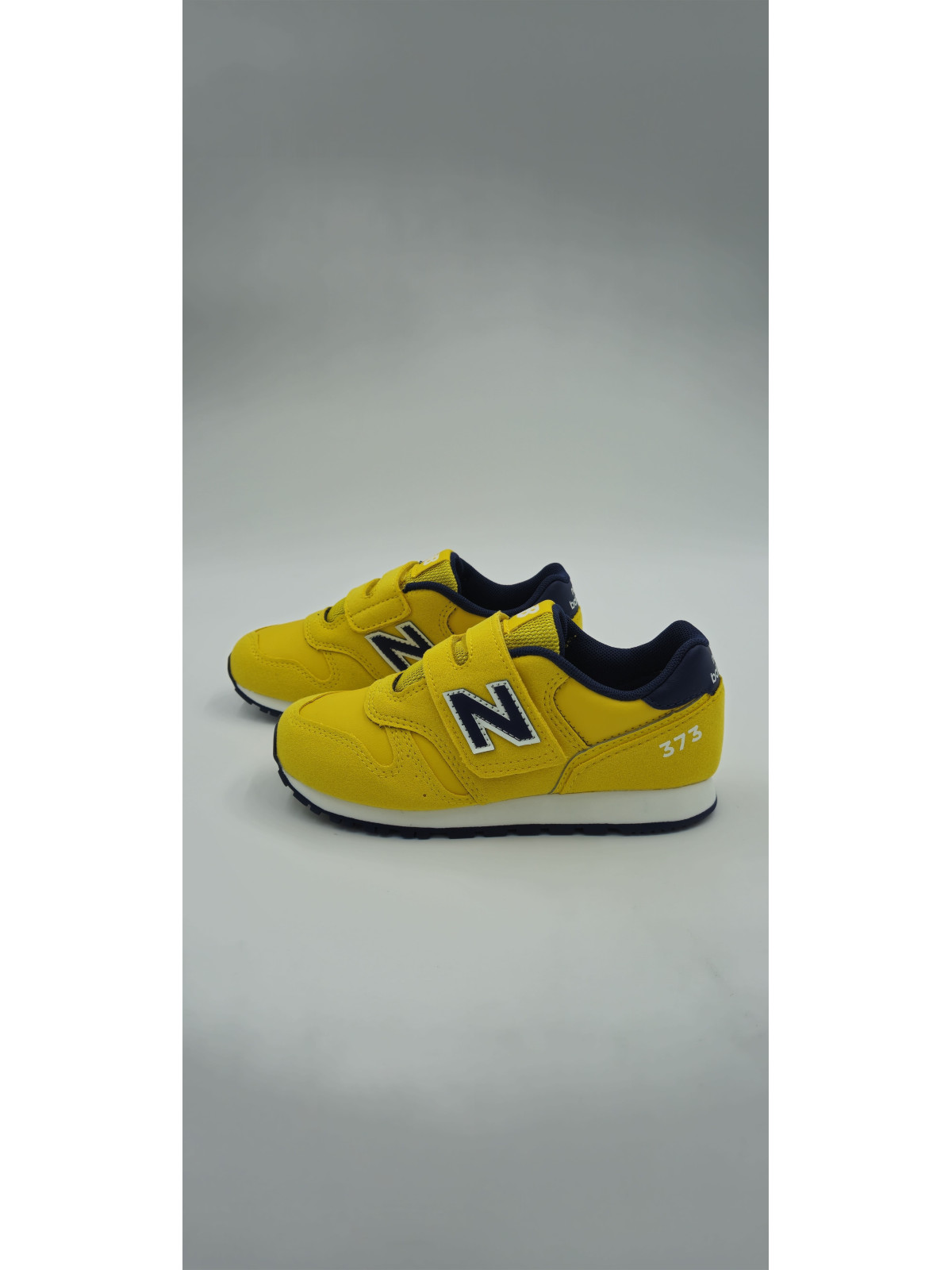 373 hook and loop nubuck/mesh jaune