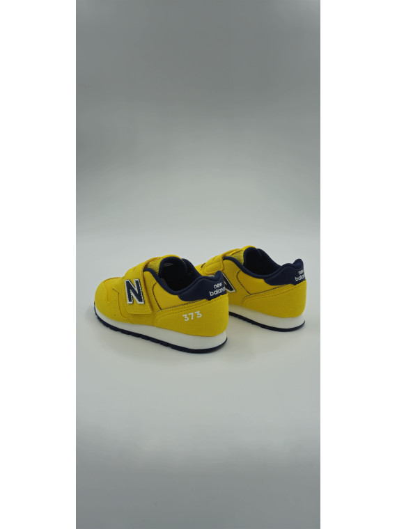 373 hook and loop nubuck/mesh jaune