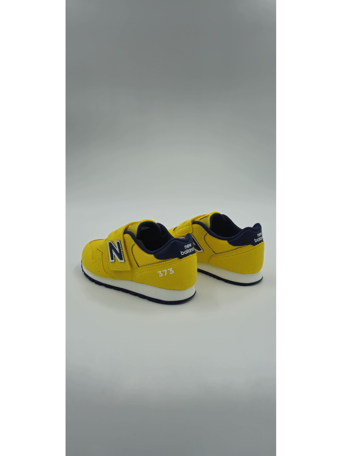 373 hook and loop nubuck/mesh jaune