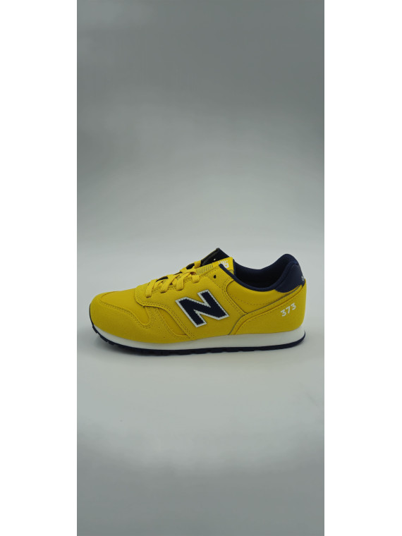 373 lace nubuck/mesh jaune