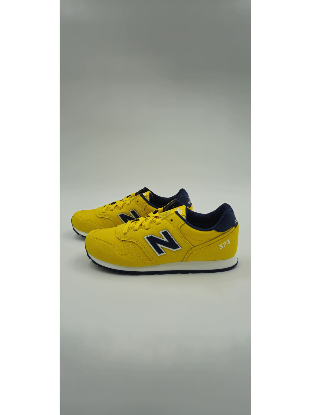 373 lace nubuck/mesh jaune