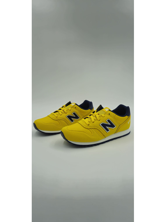 373 lace nubuck/mesh jaune