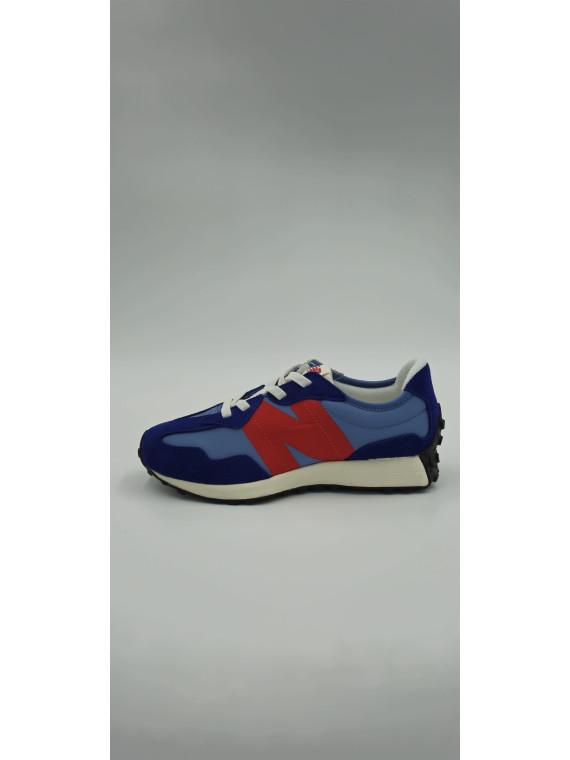 327 mesh/nubuck bleu