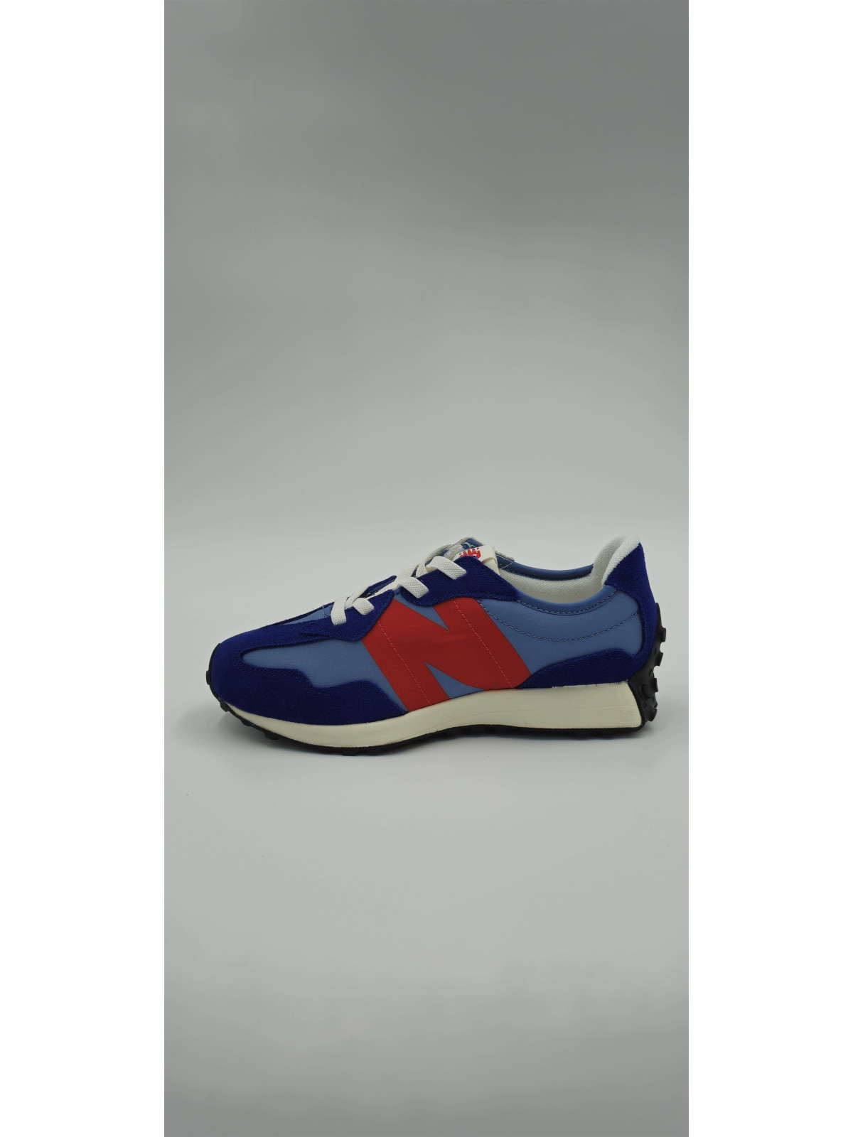 327 mesh/nubuck bleu