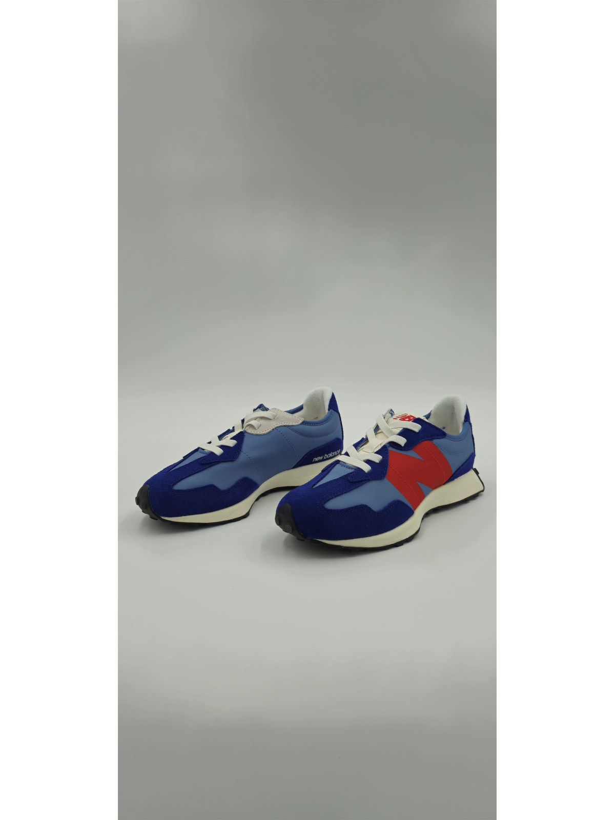 327 mesh/nubuck bleu