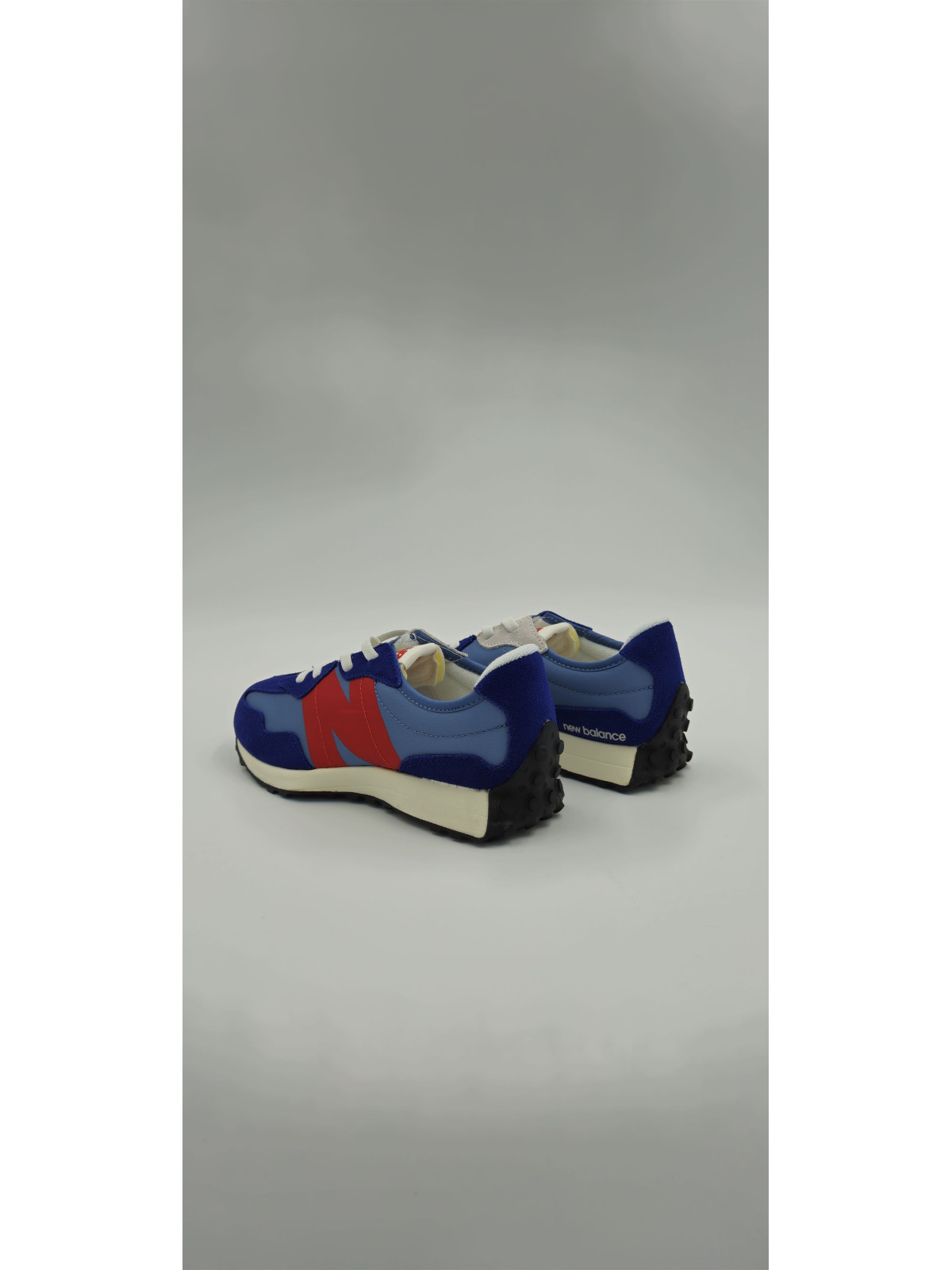 327 mesh/nubuck bleu