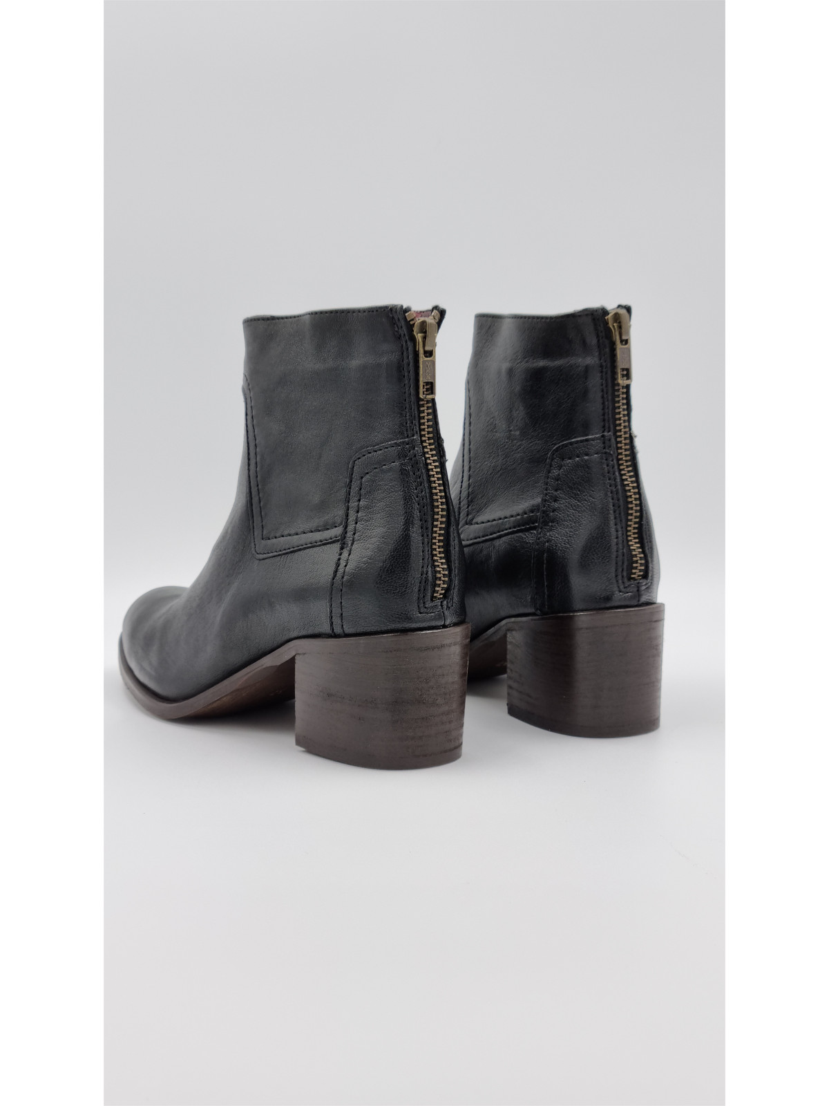 ektor cuir pully noir