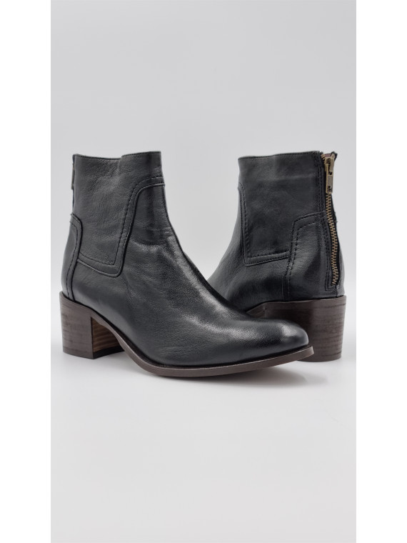ektor cuir pully noir