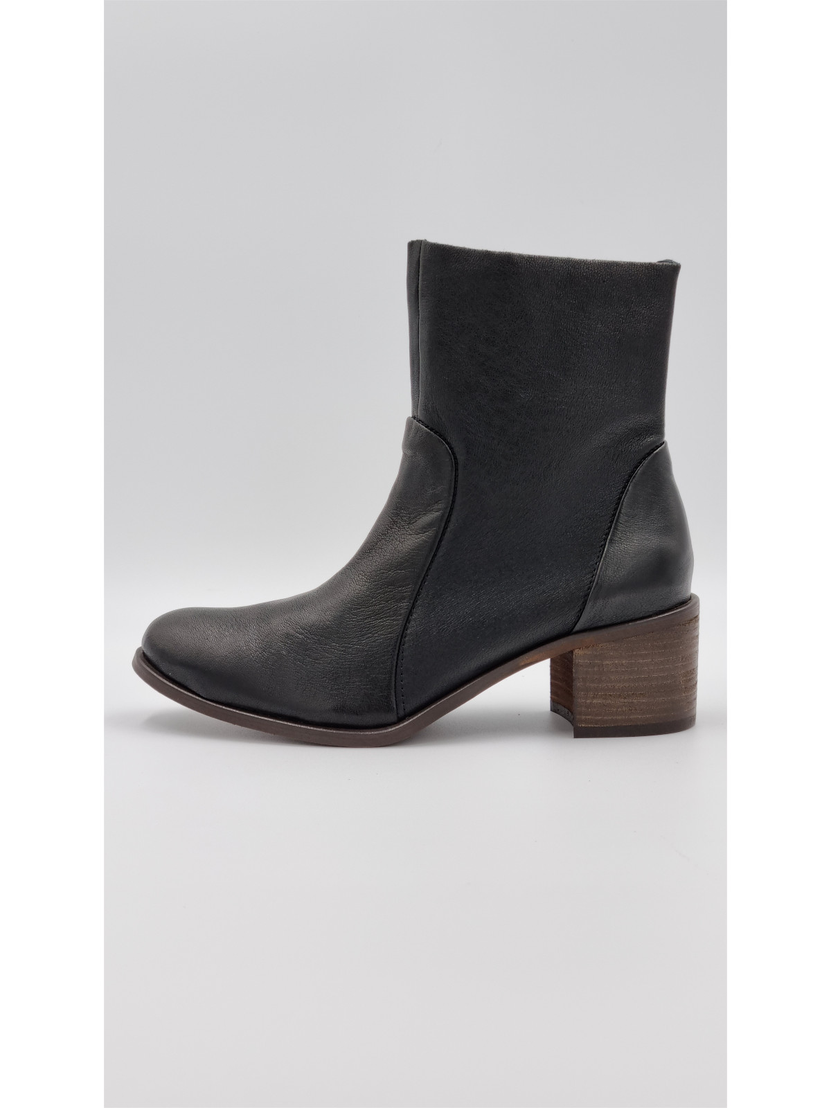 alias cuir pully noir