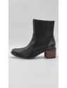 alias cuir pully noir
