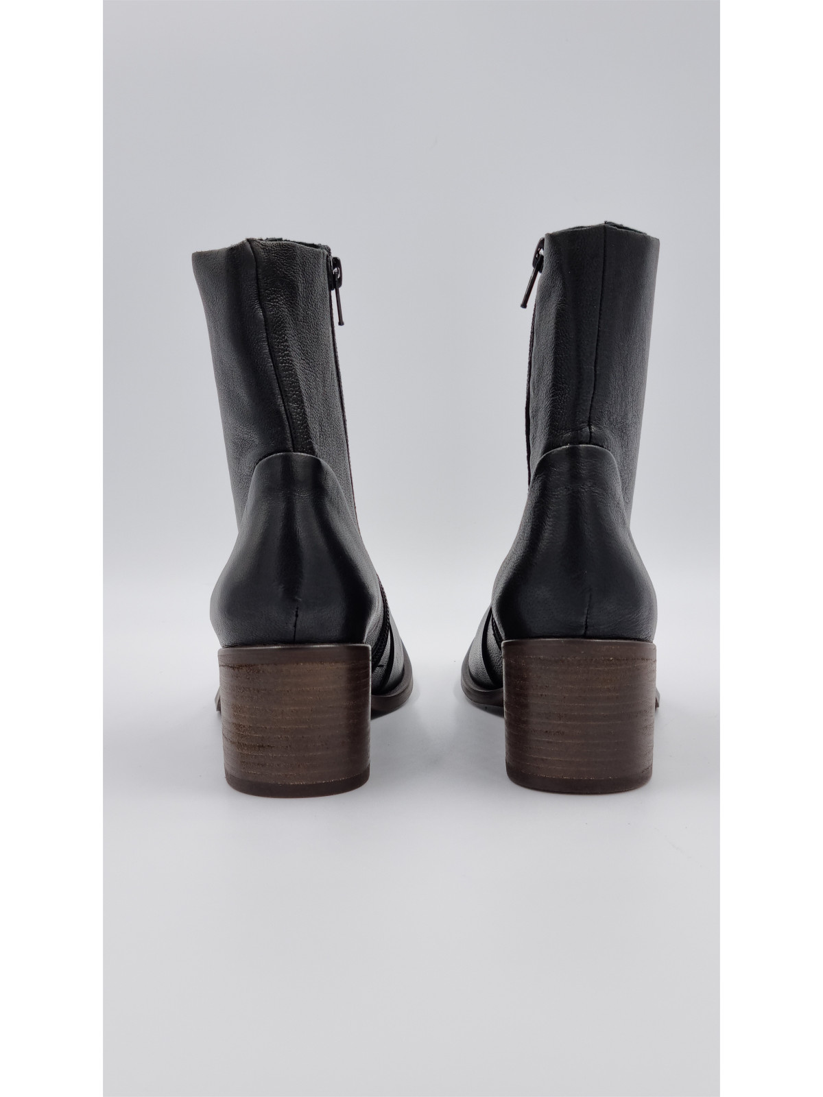 alias cuir pully noir