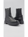 flynt cuir pully noir