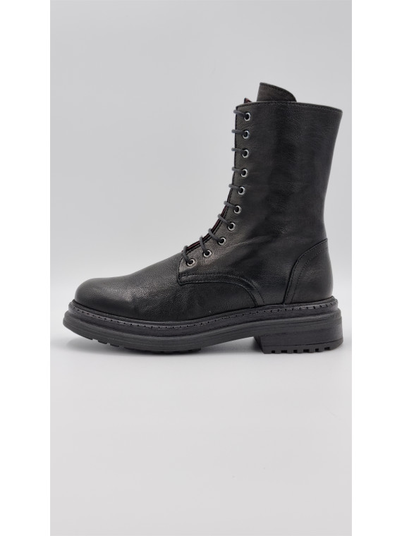 lior cuir pully noir