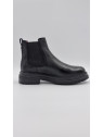 laki cuir pully noir