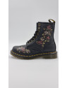 1460 pascal cuir flower noir