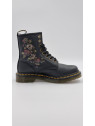 1460 pascal cuir flower noir