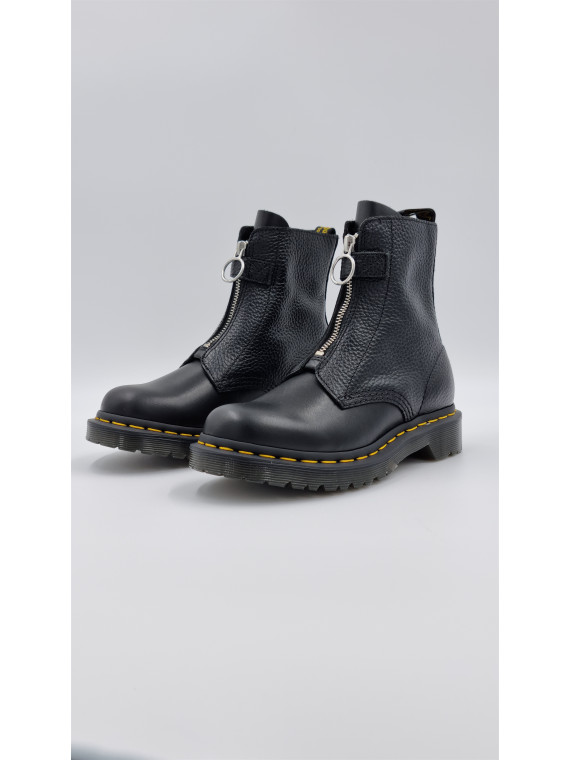 1460 pascal zip cuir noir