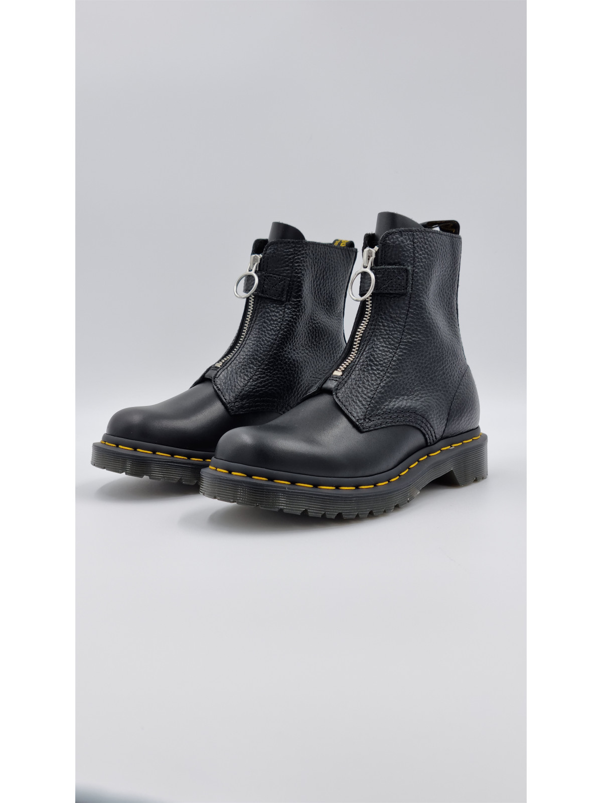 1460 pascal zip cuir noir