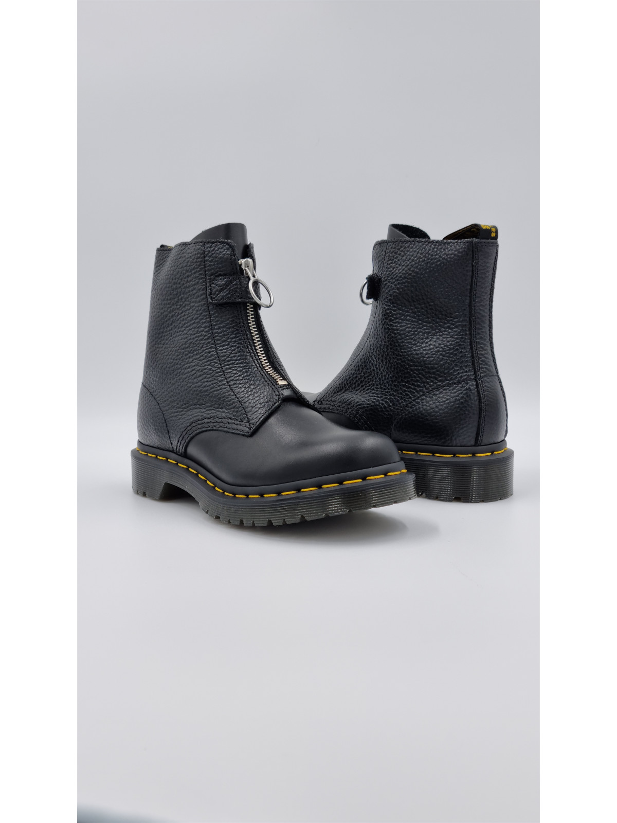 1460 pascal zip cuir noir