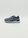 574 hook loop mesh/nubuck gris arctic