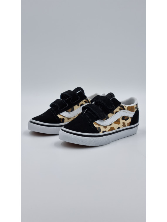 old skool v. nubuck/textile multicolore