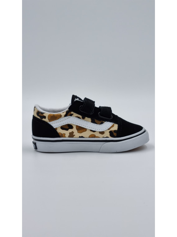 old skool v. nubuck/textile multicolore