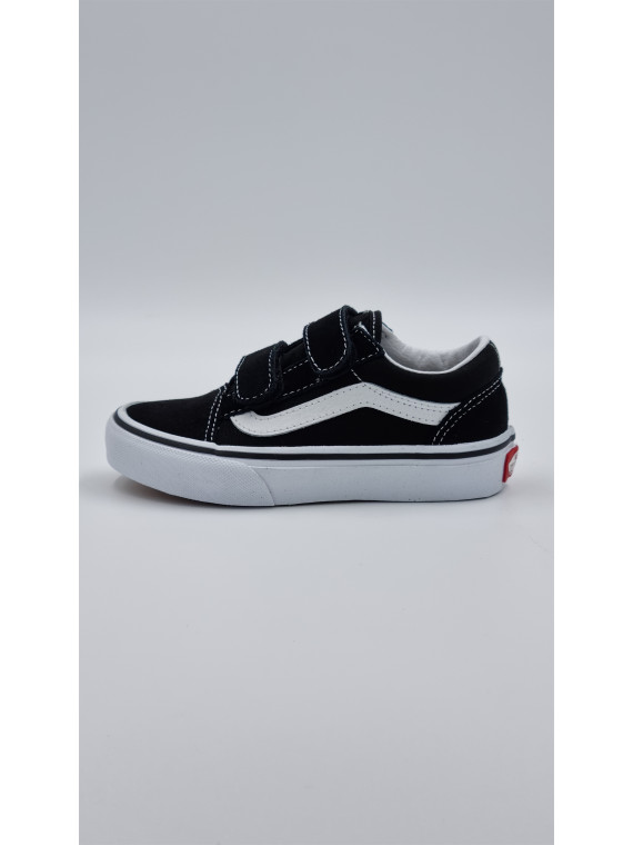 old skool v. nubuck/textile vert