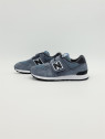 574 hook loop mesh/nubuck gris arctic
