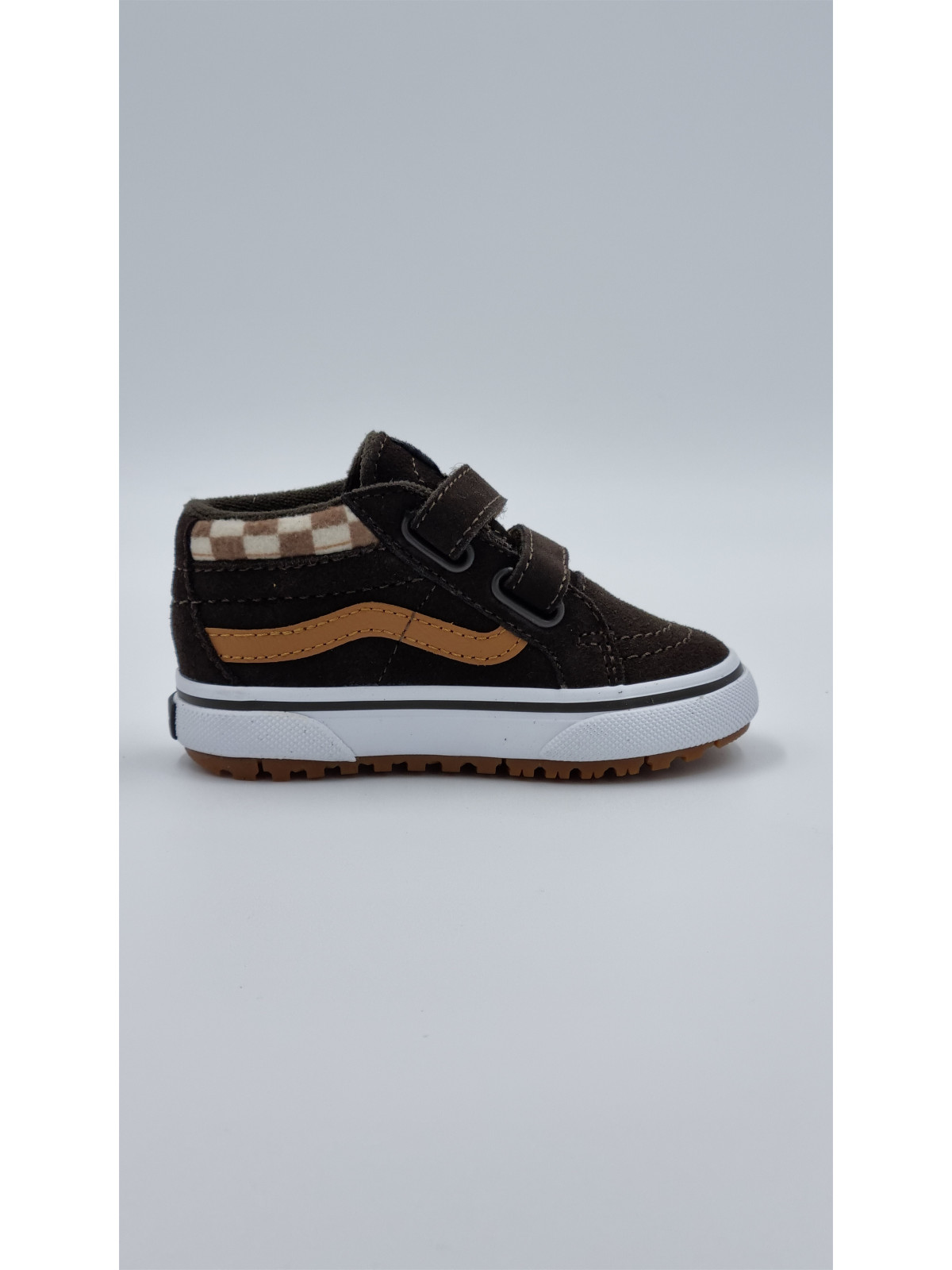 mte sk8-mid nubuck/textile marron