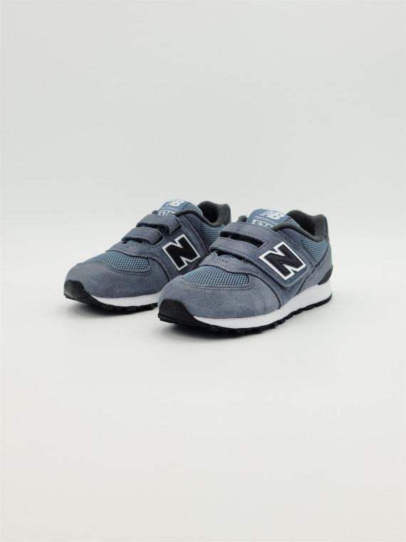 574 hook loop mesh/nubuck gris arctic