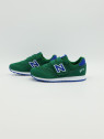 373 hook and loop nubuck/mesh vert/bleu