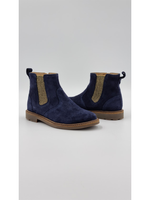 sister jodzip velours oily bleu