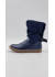 fabienne cuir/nubuck bleu