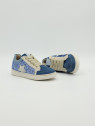 ravid cuir/glitter azure/ivor