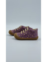cocoon suede pr.glitter flower heart violet