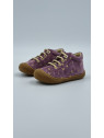 cocoon suede pr.glitter flower heart violet