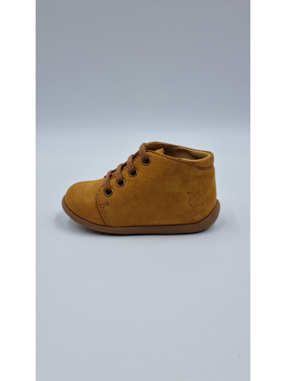 stand-up bottine nubuck cuir