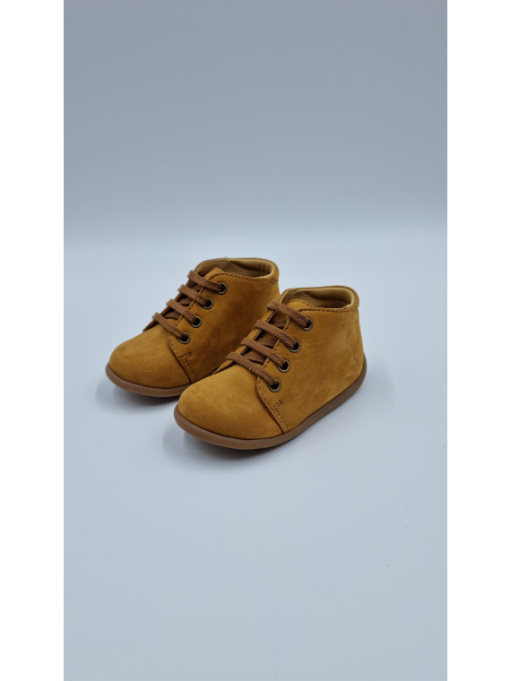 stand-up bottine nubuck cuir