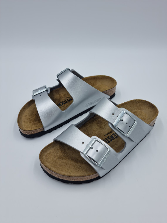 arizona bf autre matière/cuir argent