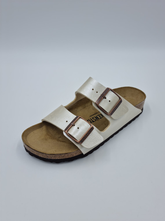 arizona bf graceful pearl/cuir blanc