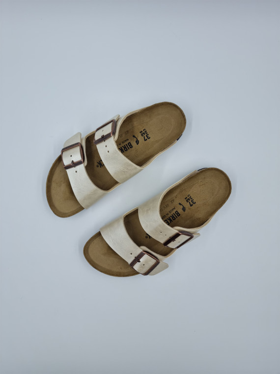 arizona bf graceful pearl/cuir blanc